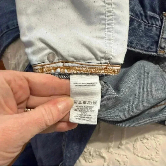 We The Free Women’s Frayed Hem Button Fly Denim Jeans Size 28 Size 6 - Picture 7 of 13